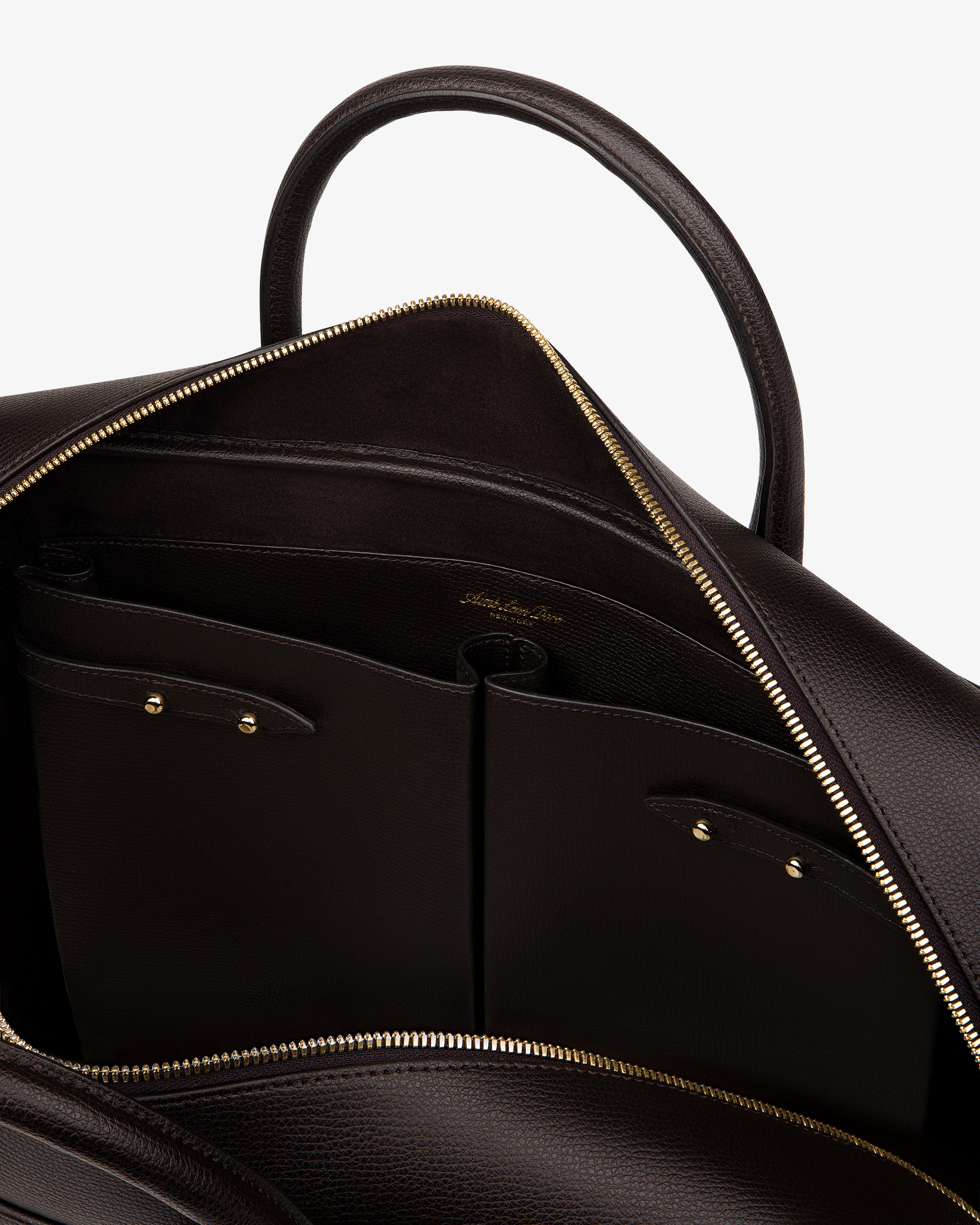 Full Grain   Leather Briefcase Duffle