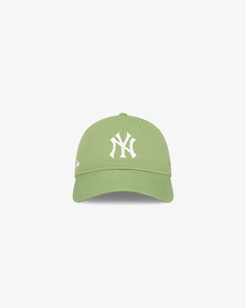 Light green ALD / New Era Yankees Ballpark Hat with white logo, shown on a plain white background.