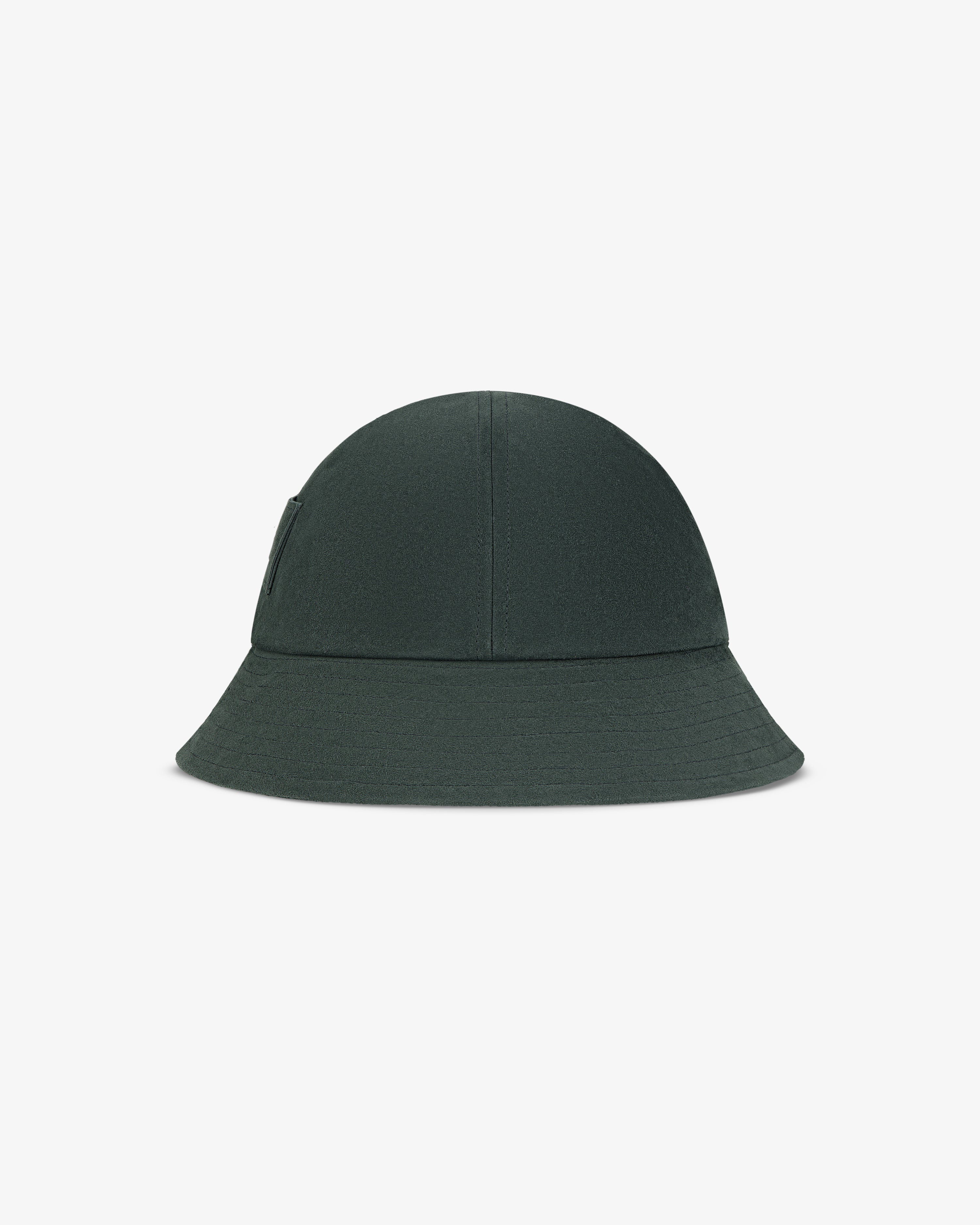 Suede Snap Bucket Hat