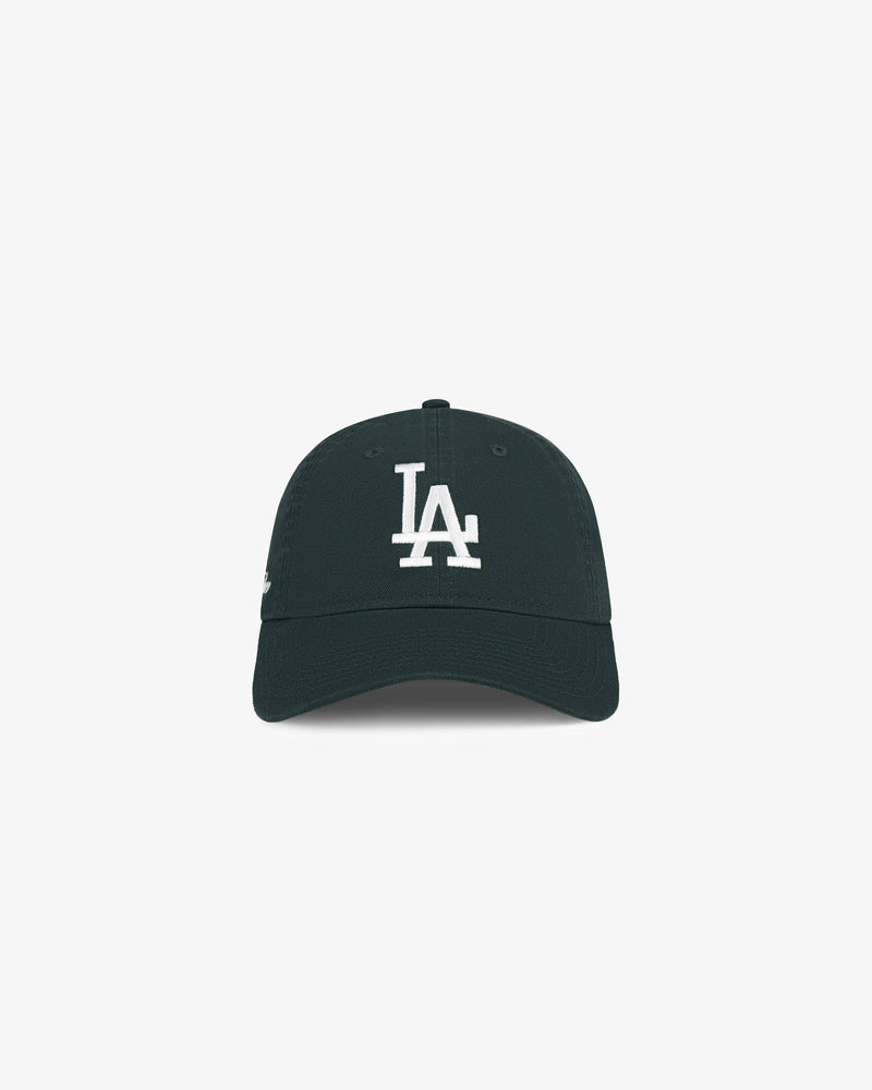 ALD / New Era Dodgers Ballpark Hat with white LA logo, shown on a plain white background.