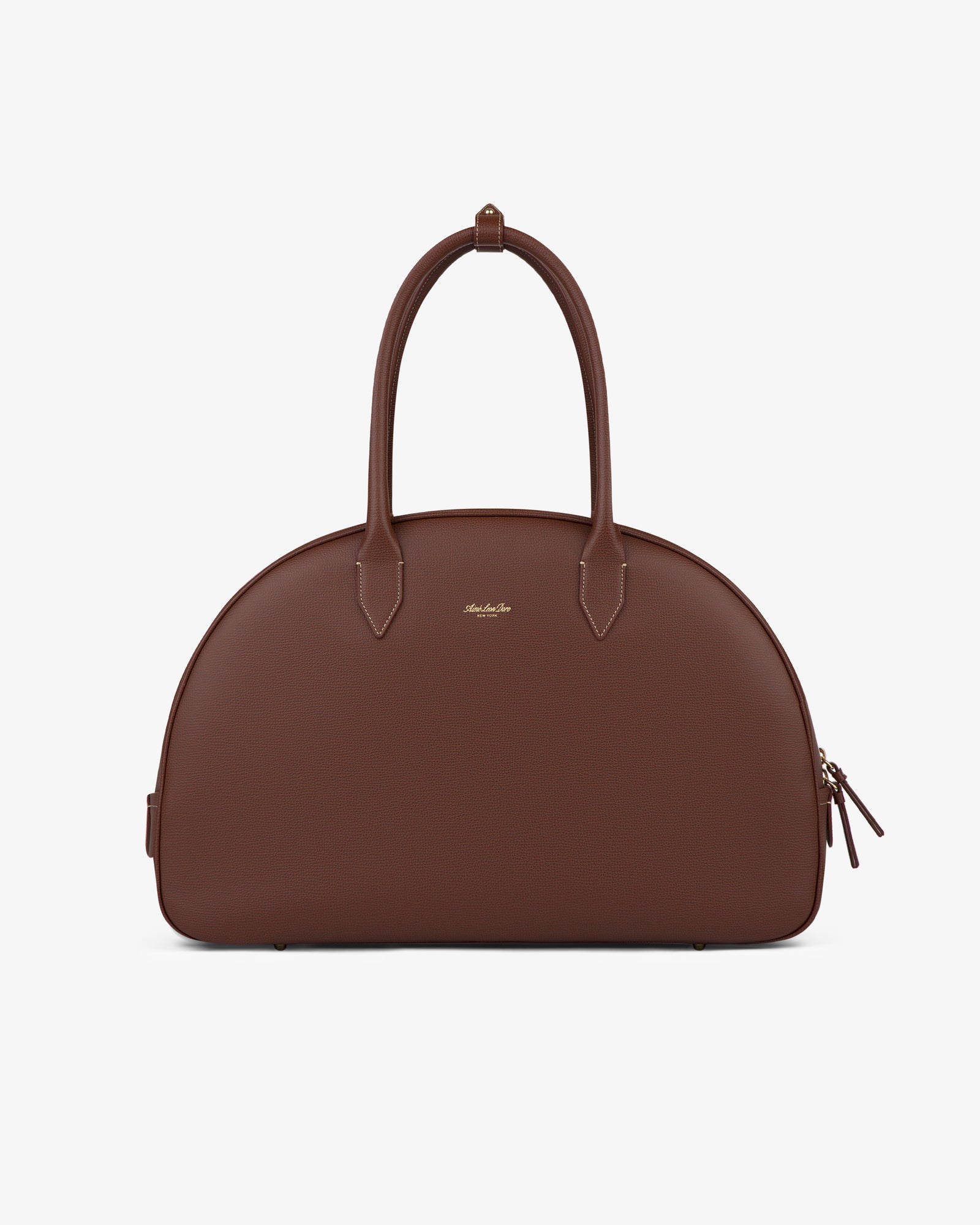 Full Grain Leather Crescent Shoulder Bag