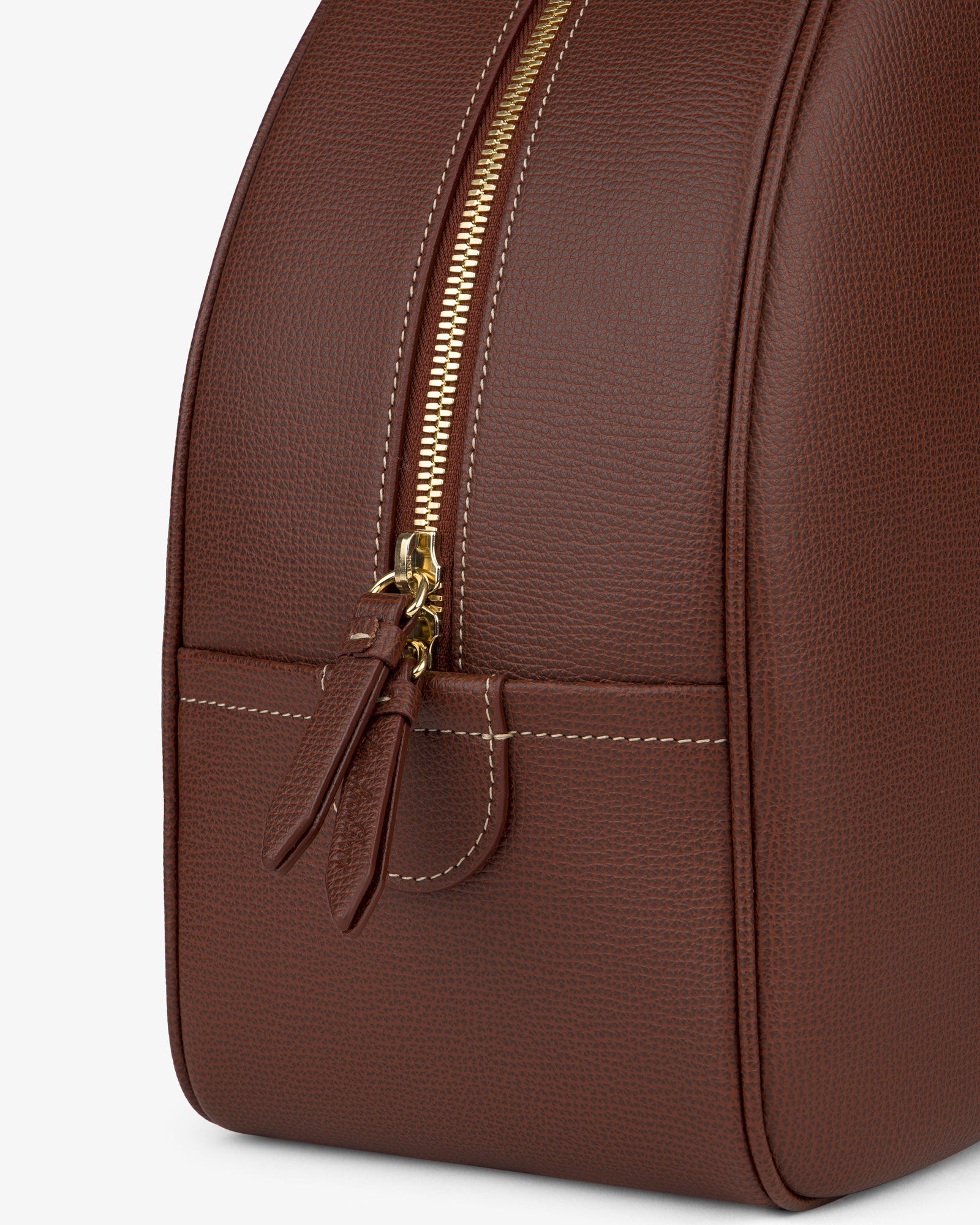 Full Grain Leather Crescent Shoulder Bag
