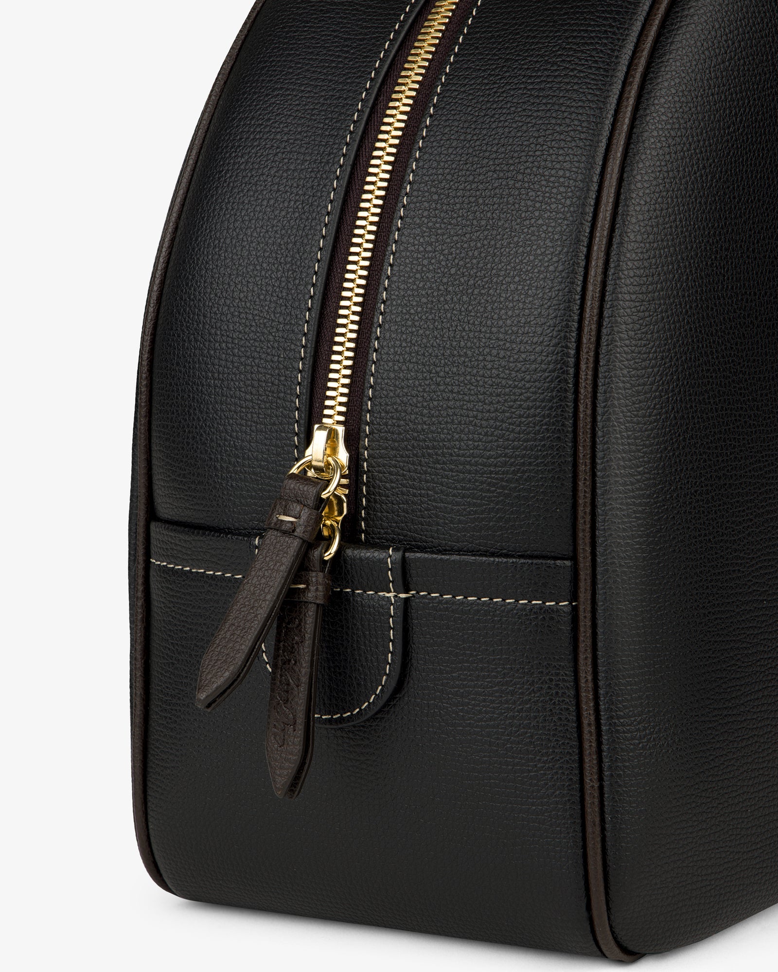 Full Grain Leather Crescent Shoulder Bag