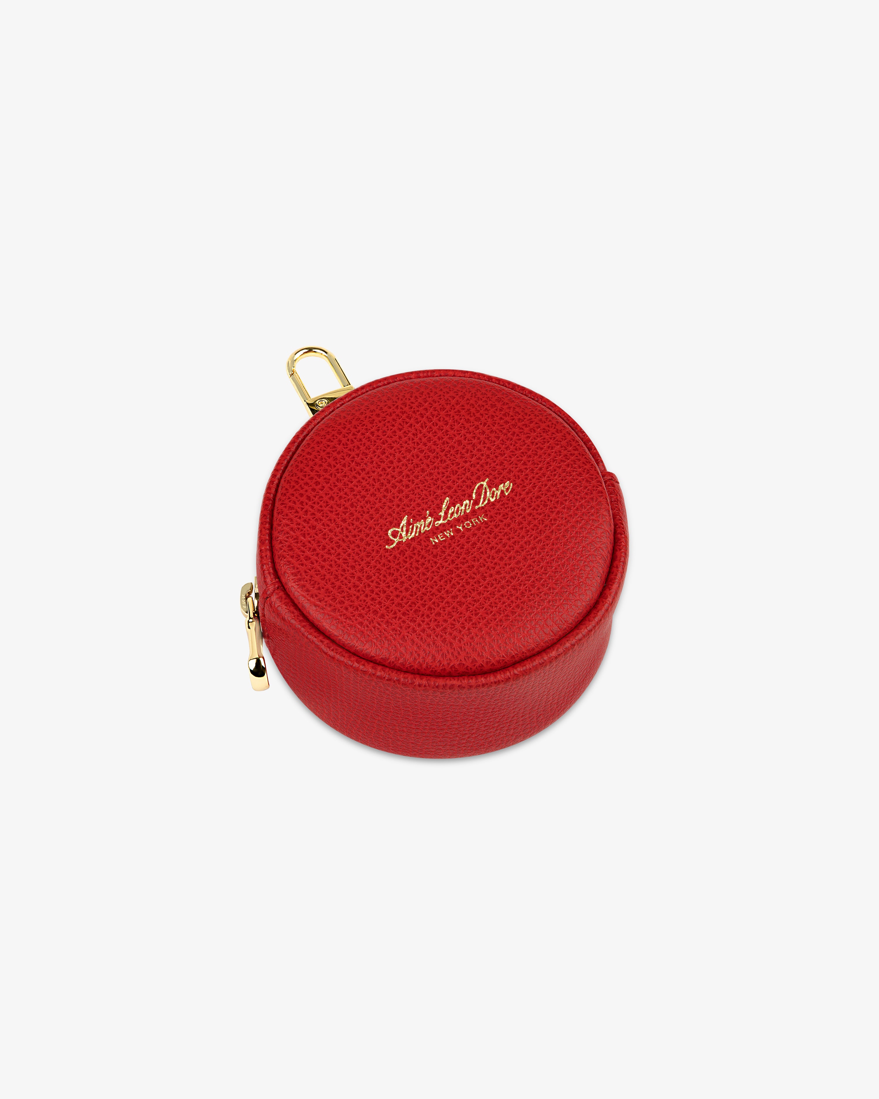 Full Grain Leather Keychain Pouch