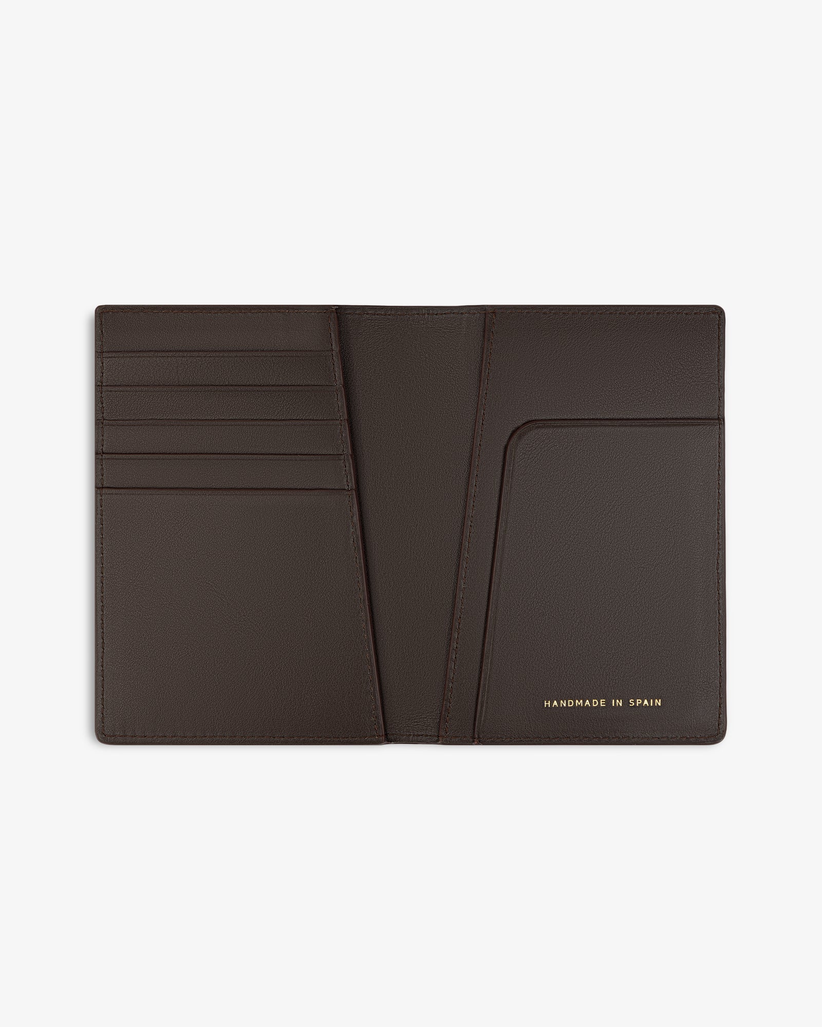 Croc-Embossed Leather Passport Holder