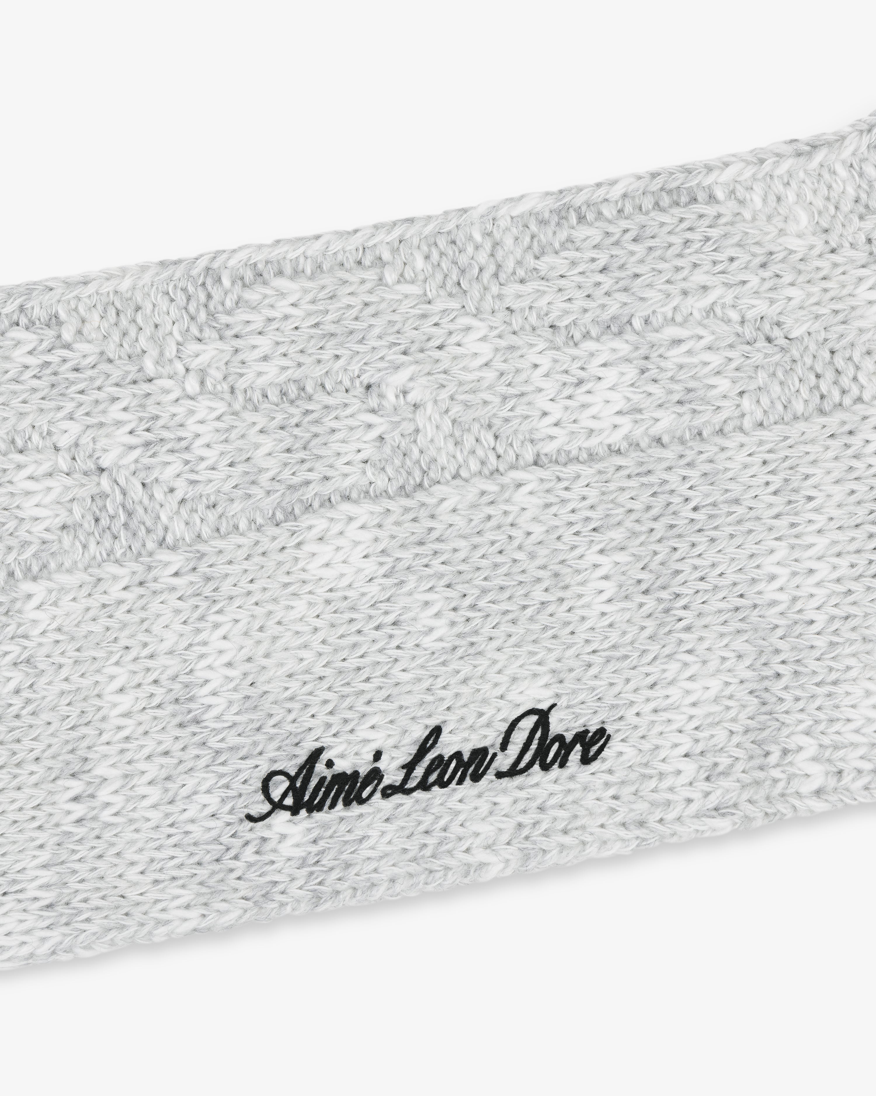 Cable Knit Hiking Sock