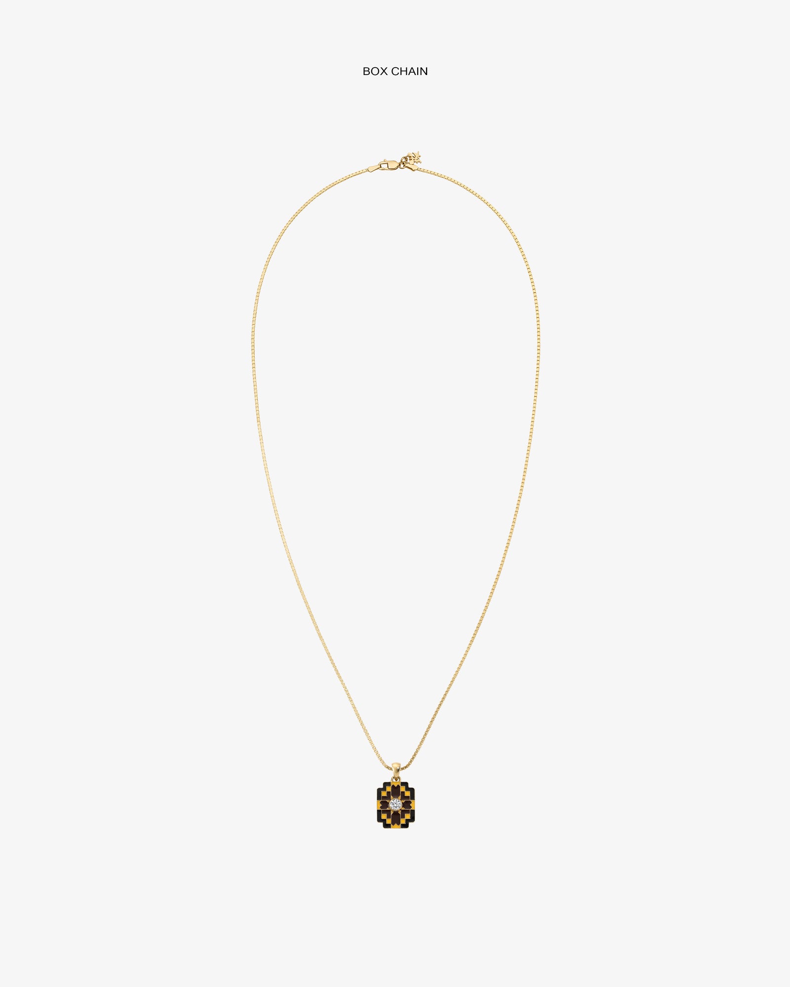Diamond Mosaic Pendant