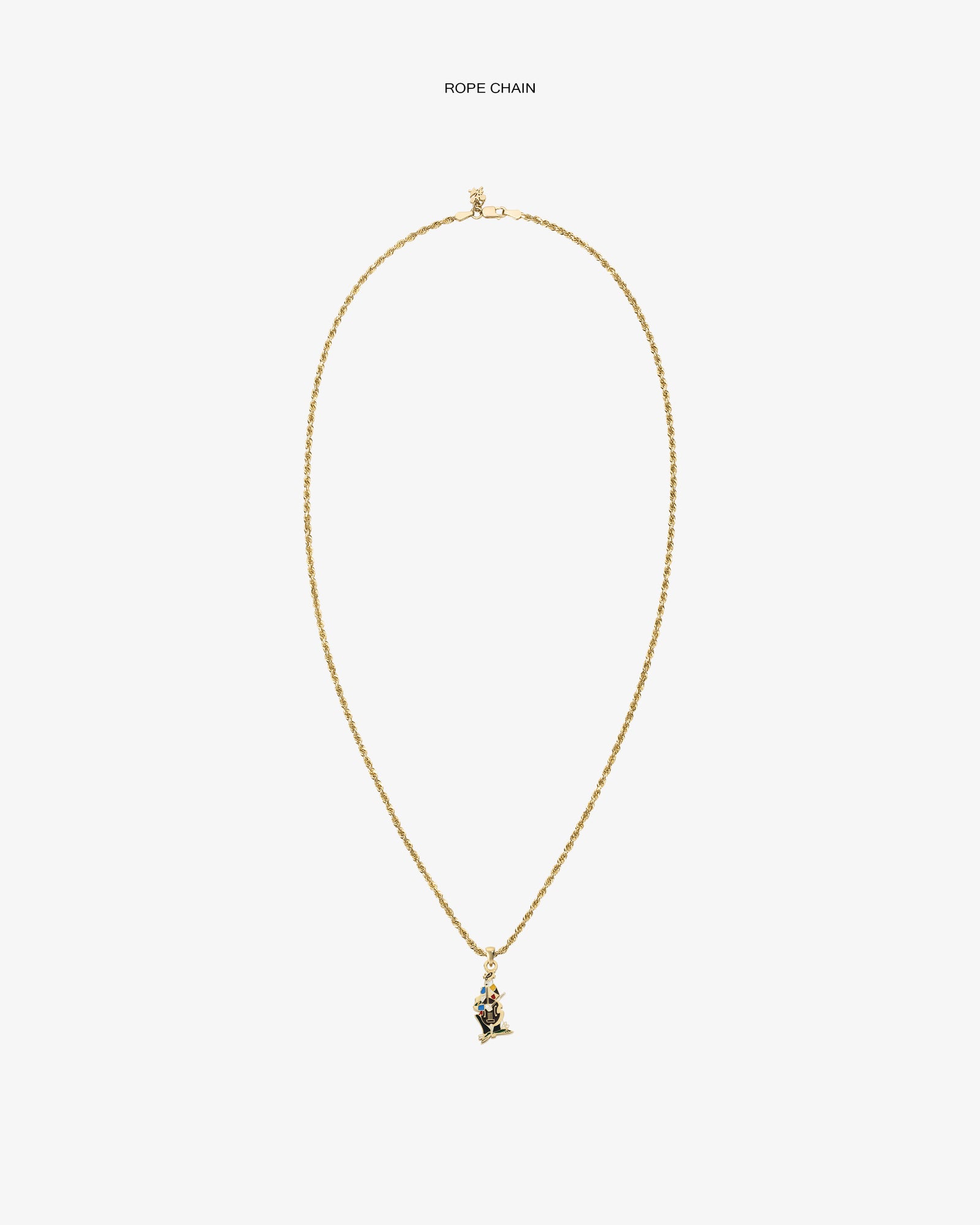 14Kt Gold Musician Pendant