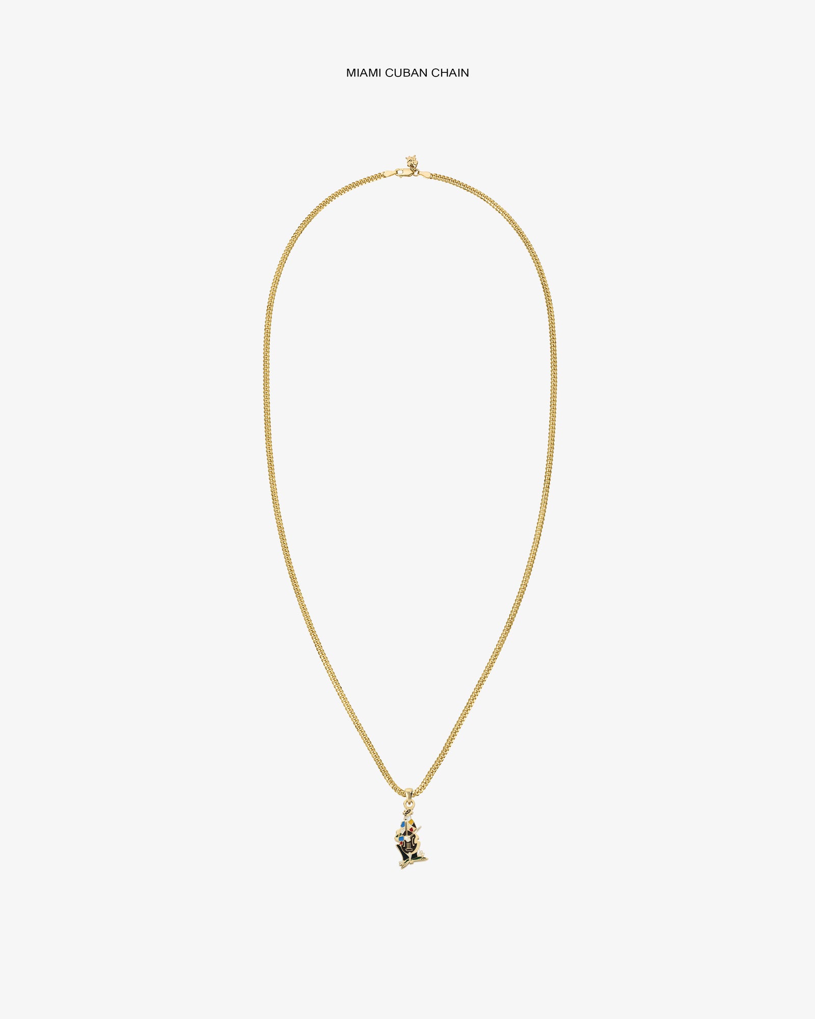 14Kt Gold Musician Pendant