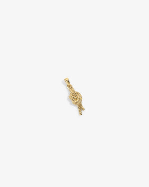 14Kt Gold Nautical Knot Pendant