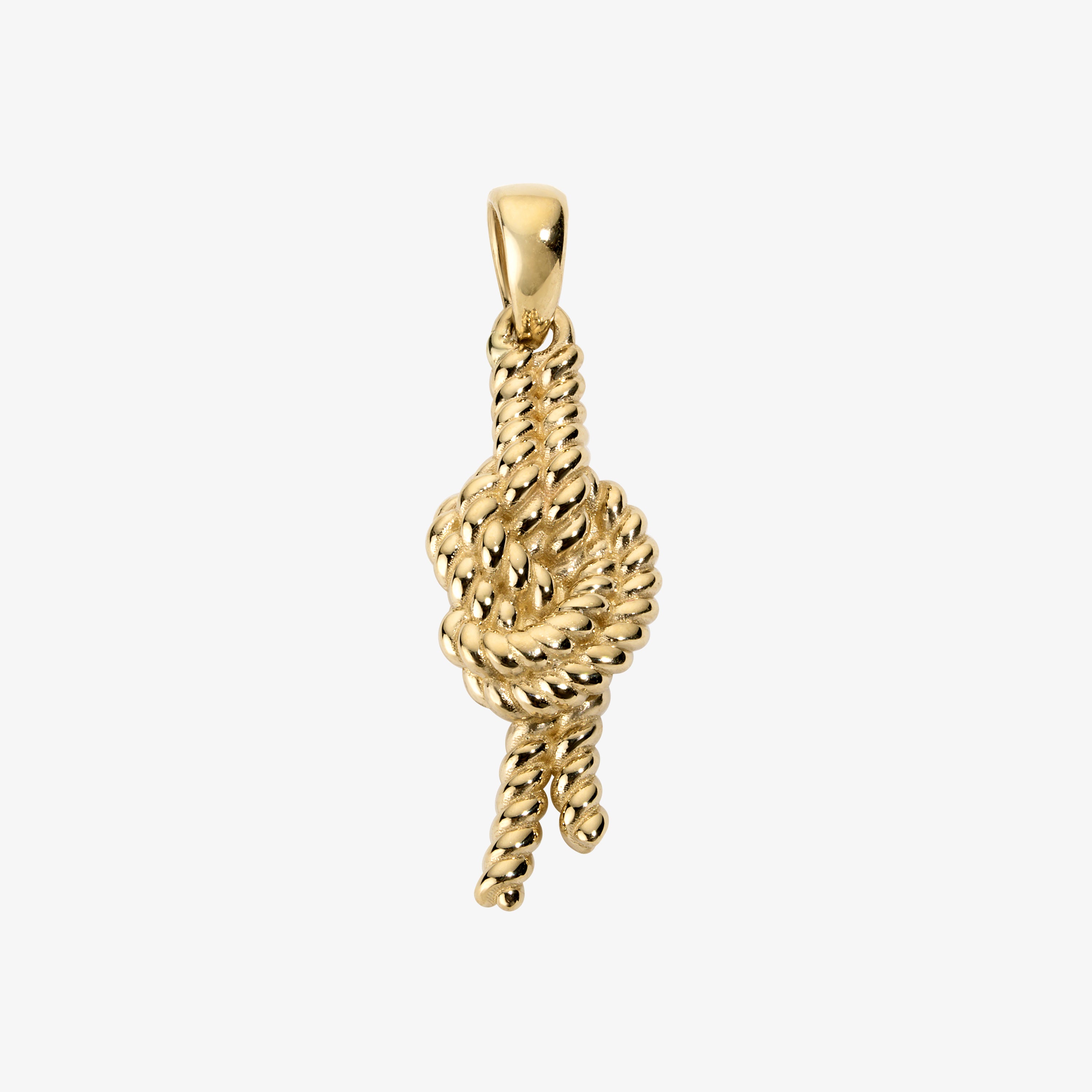 14Kt Gold Nautical Knot Pendant