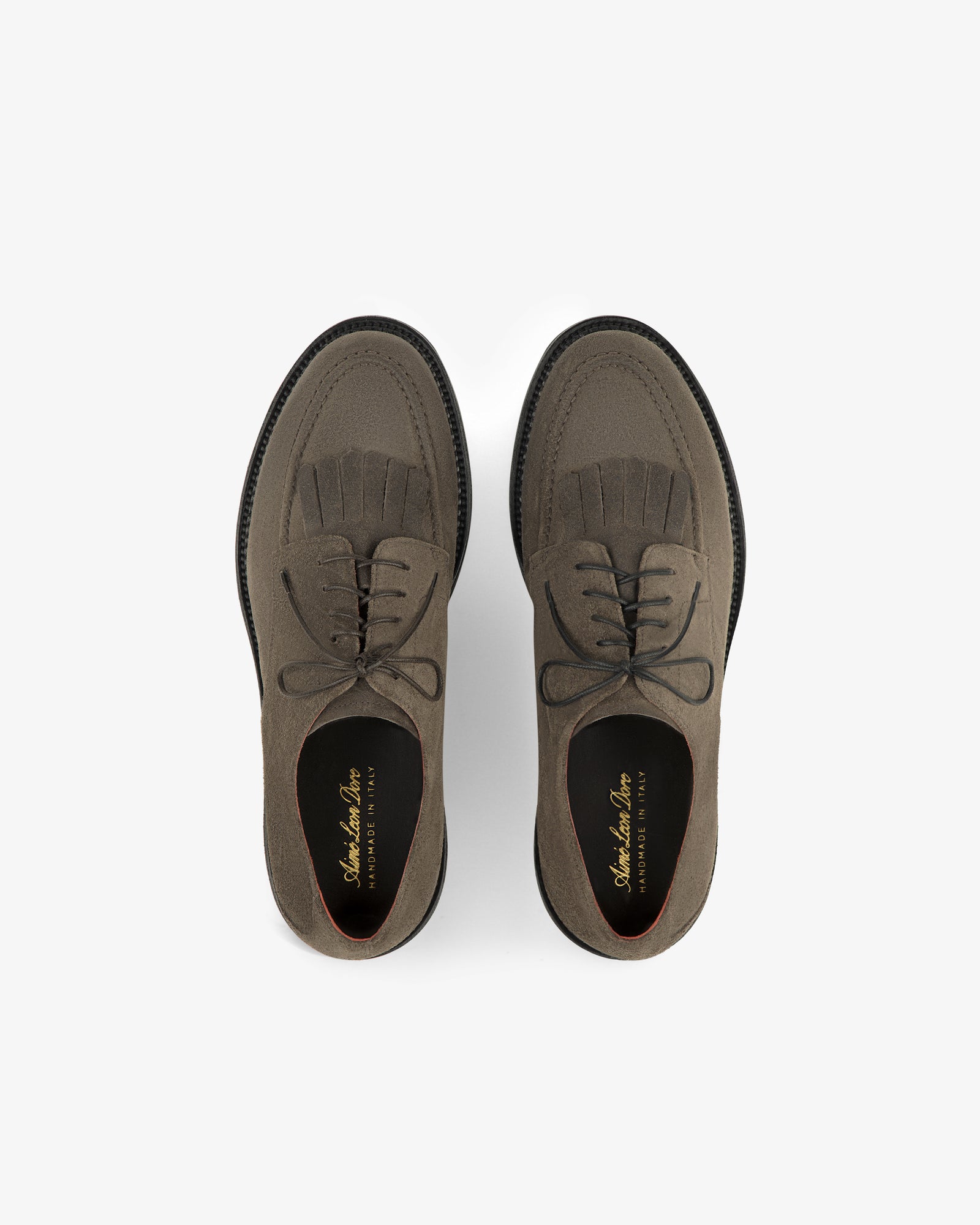 Suede Lug Sole Derby