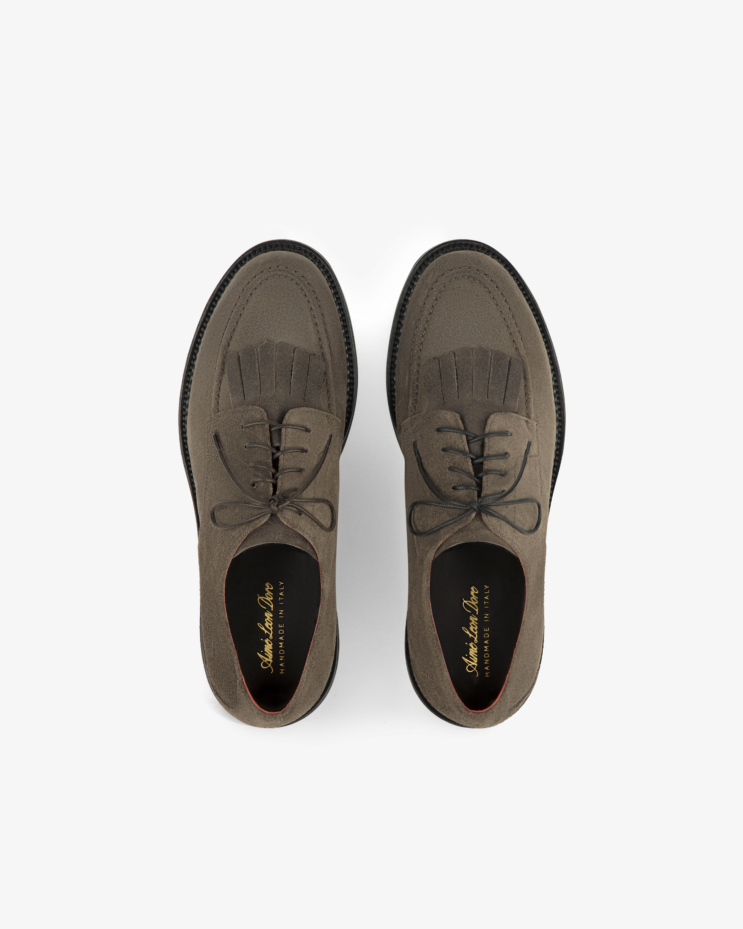 Suede Lug Sole Derby