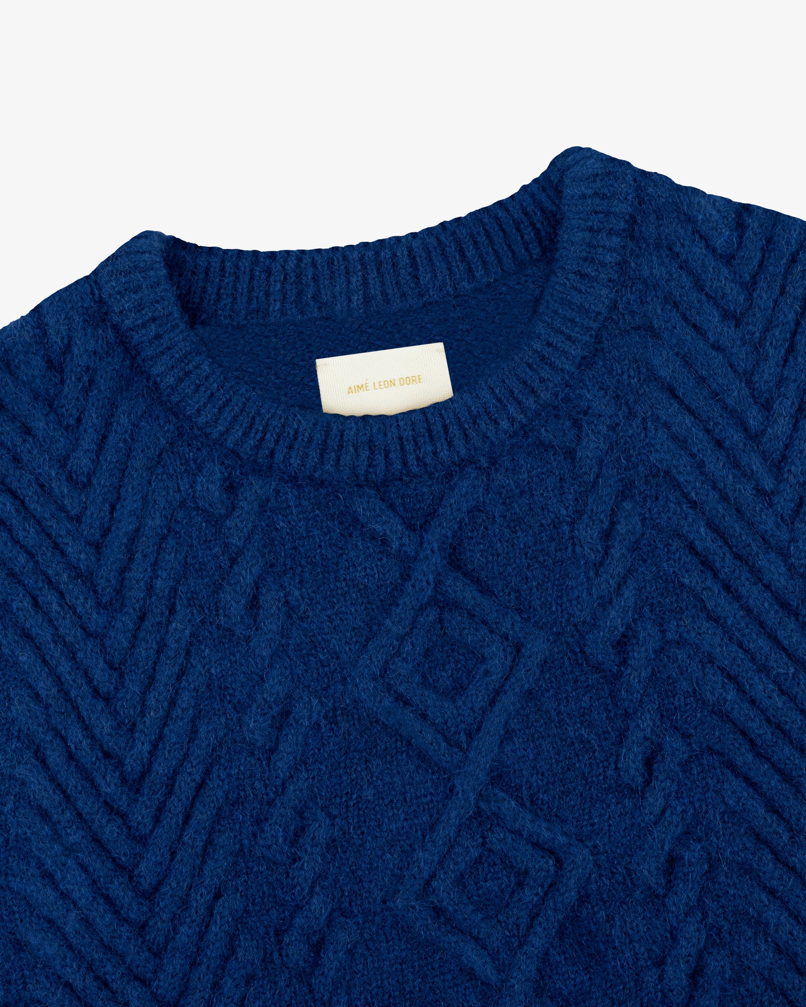 Fisherman Cable Knit Sweater