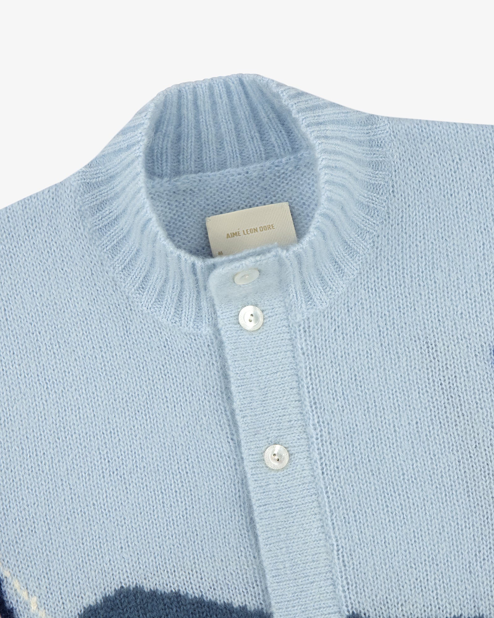 Seascape Intarsia Cardigan