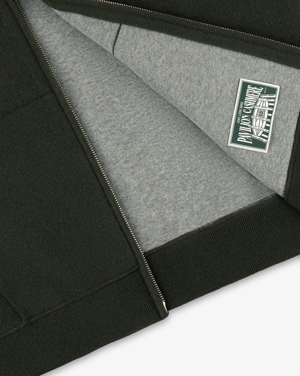 Full-Zip Pavilion Cashmere Hoodie