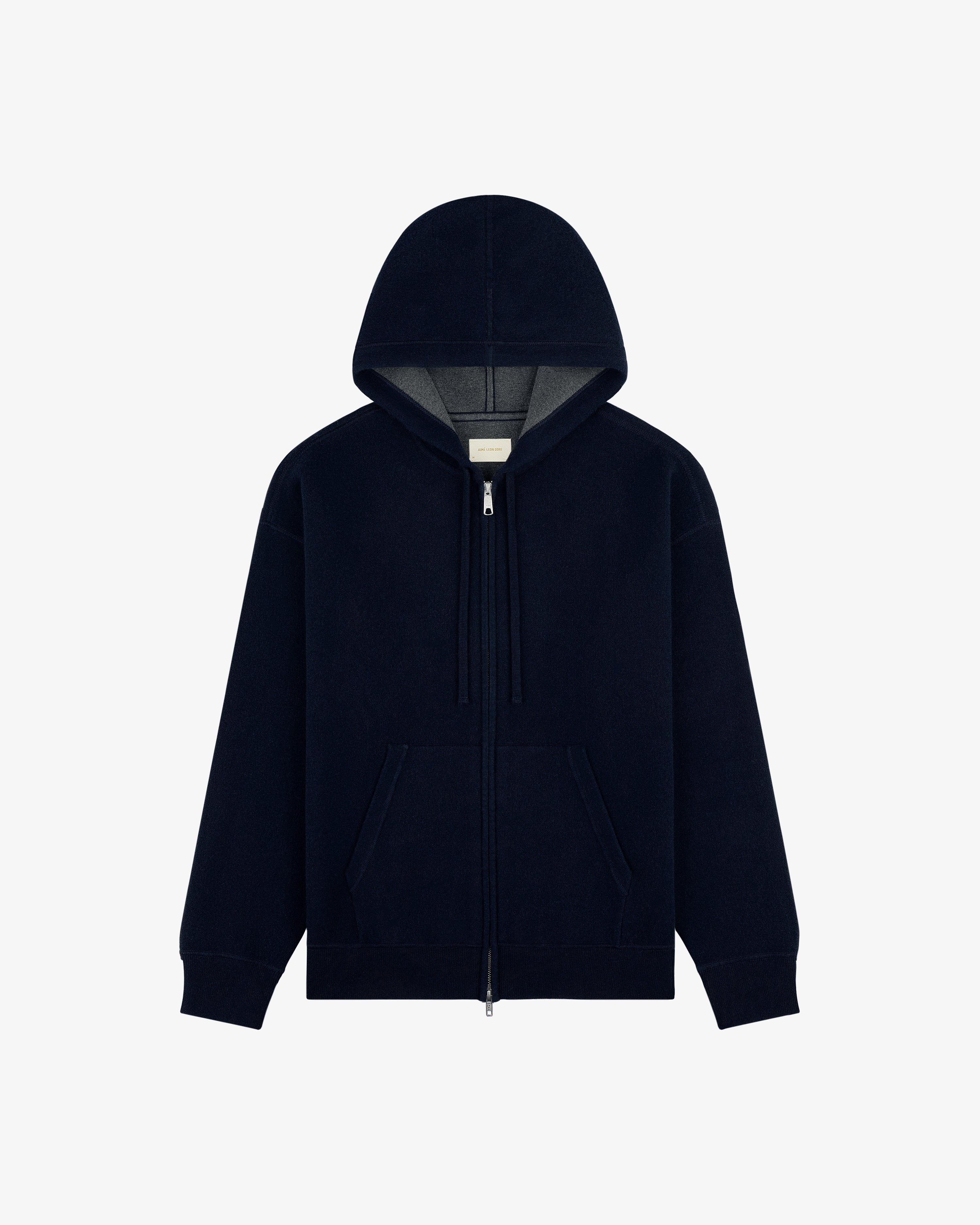 Full-Zip Pavilion Cashmere Hoodie
