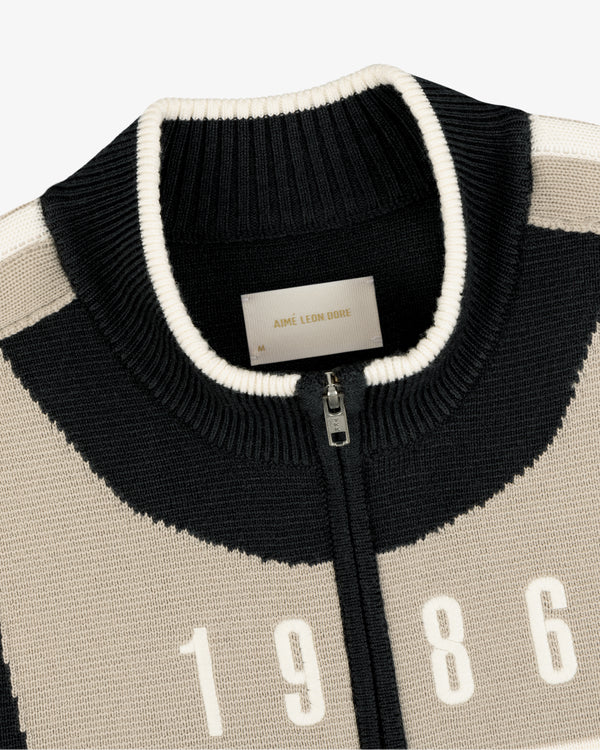 Full Zip Alpine Ski Sweater