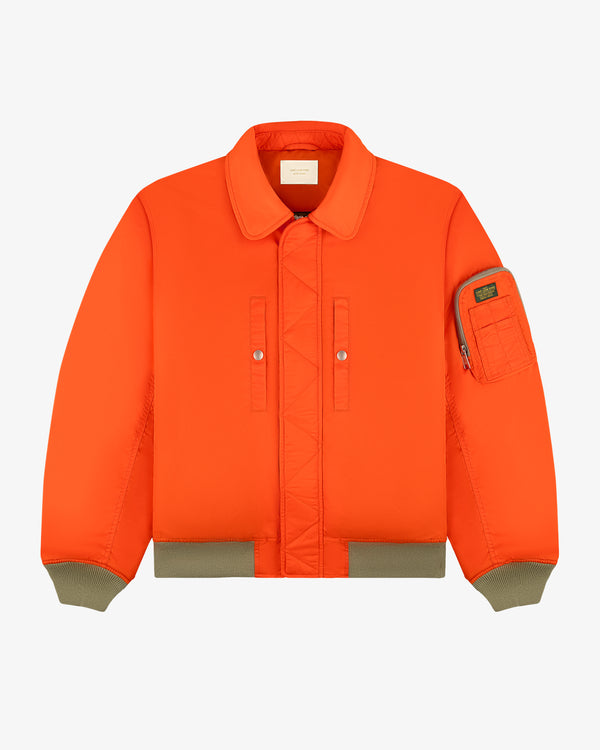 Satin Bomber Jacket