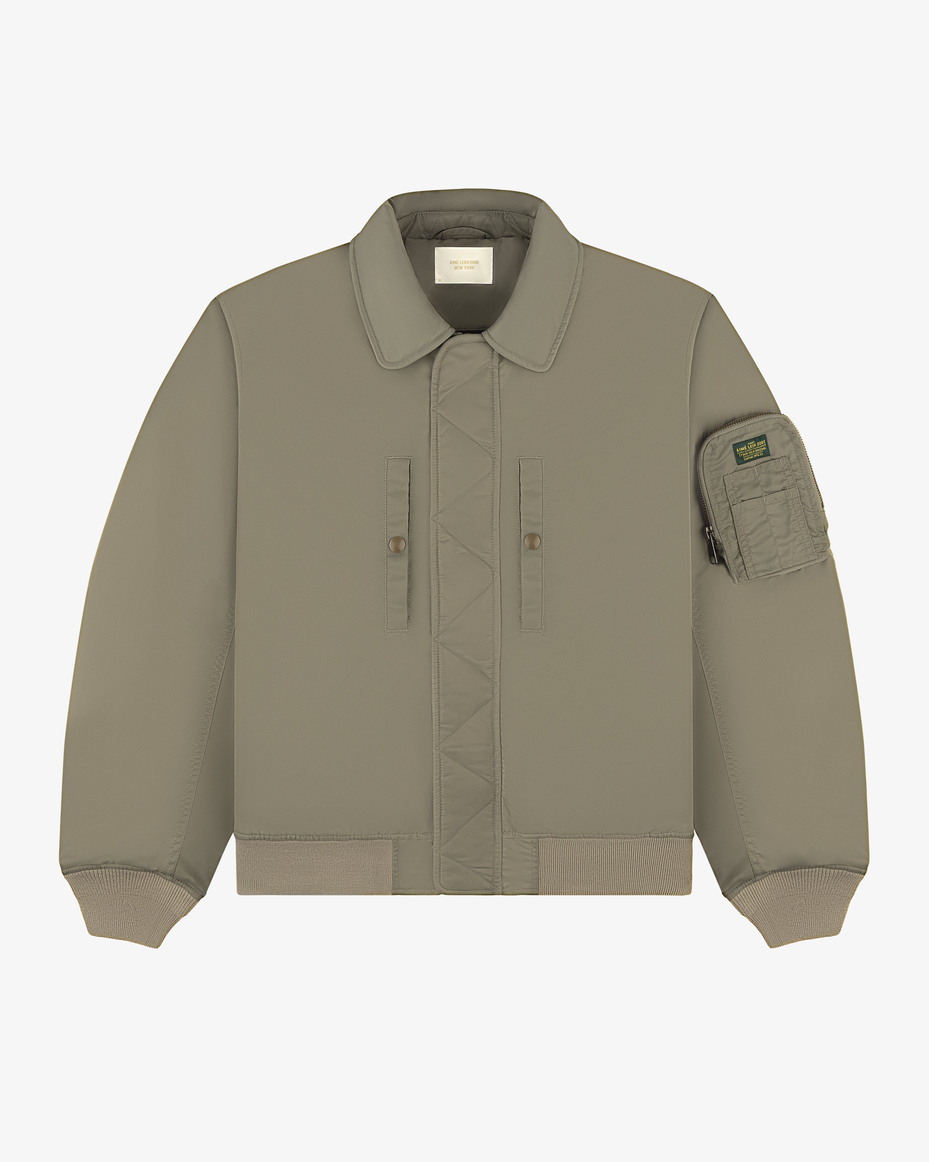 Satin Bomber Jacket