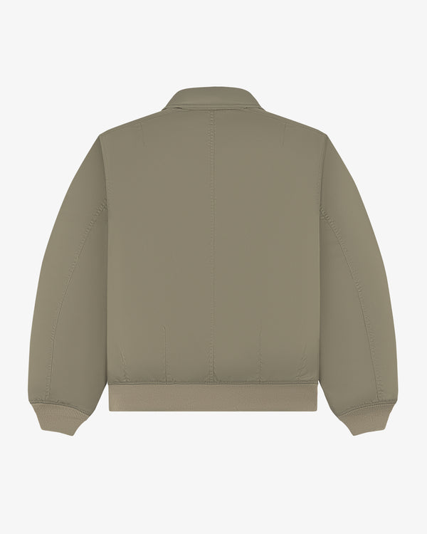 Satin Bomber Jacket
