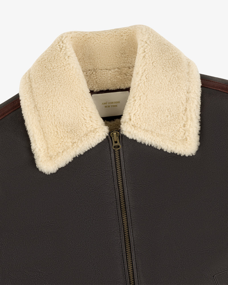 Shearling Aviator Jacket