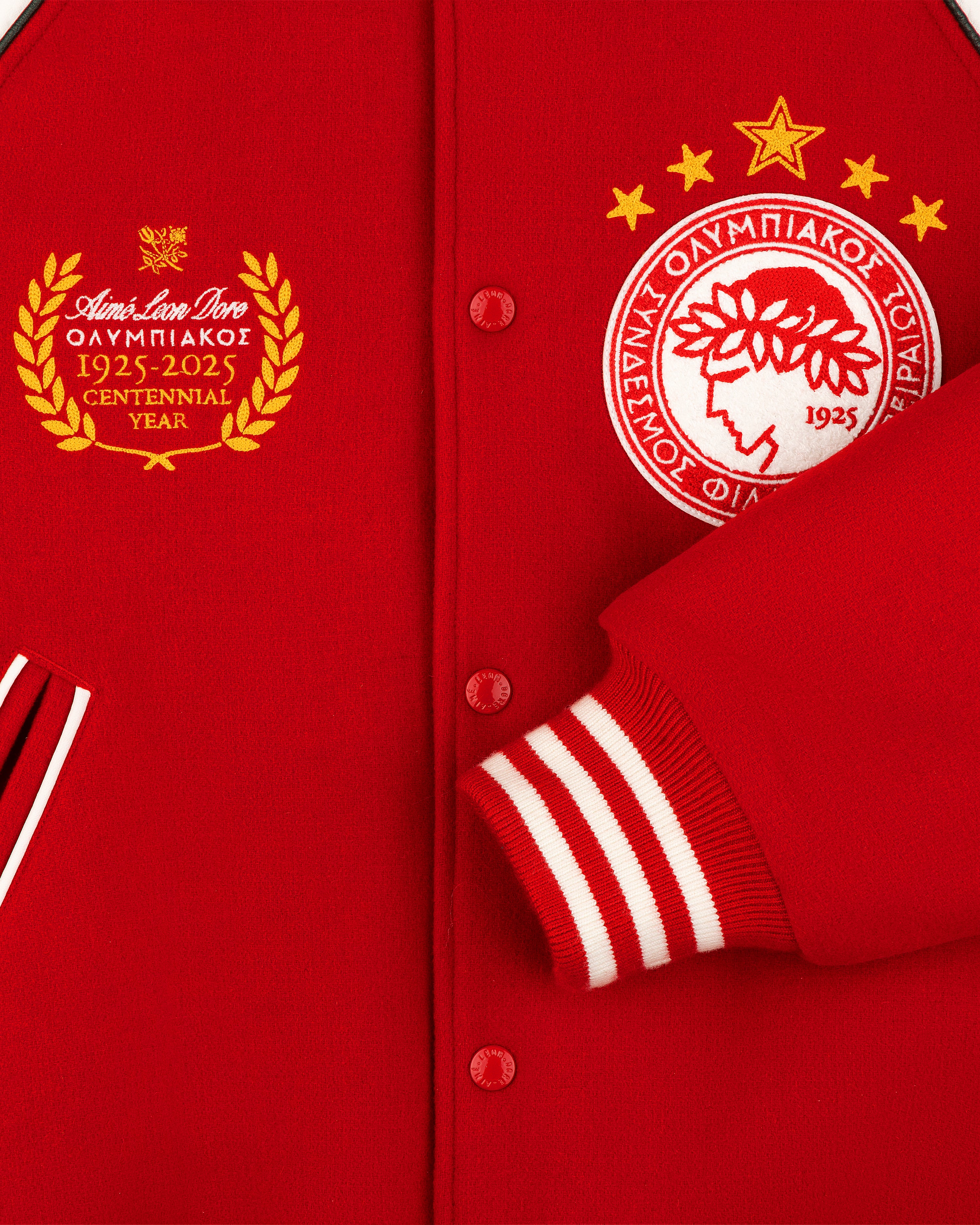ALD / Olympiacos F.C. Varsity Jacket