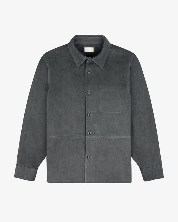 Suede   Overshirt
