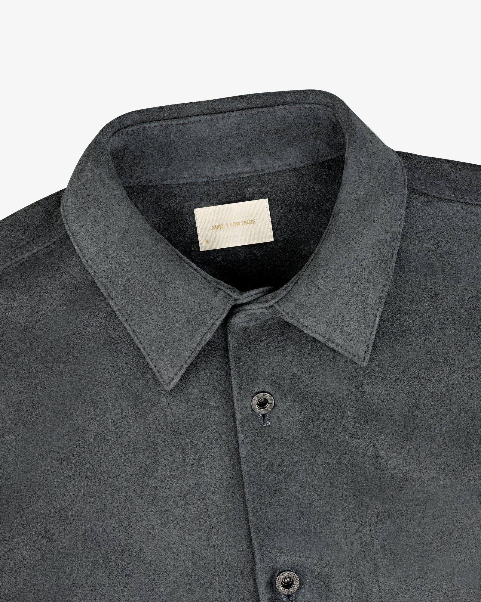 Suede   Overshirt