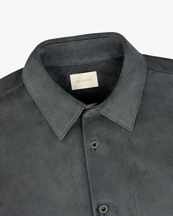 Suede   Overshirt