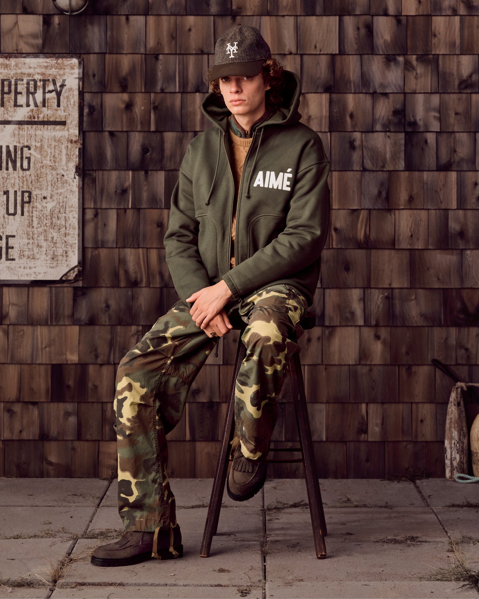 ALD / New Era Mets Birdseye Wool Hat