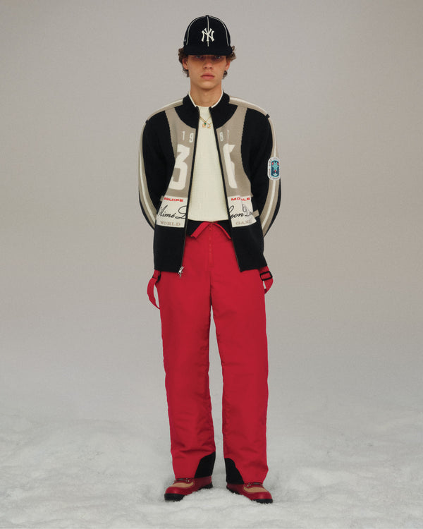 Full Zip Alpine Ski Sweater