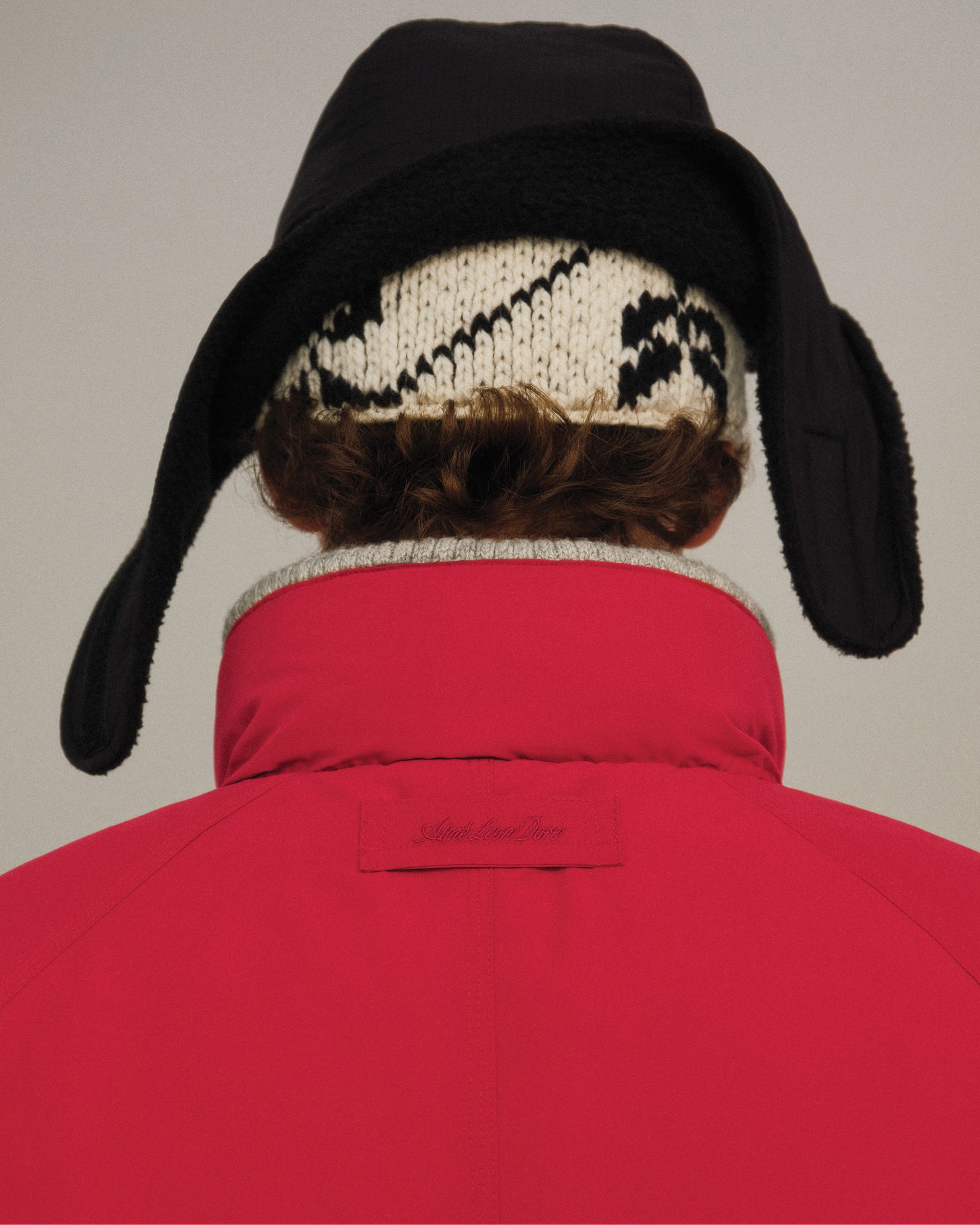 Hand Knit Jacquard Wool Headband