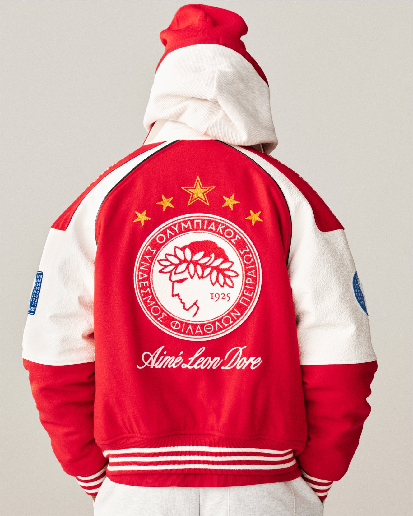 ALD / Olympiacos F.C. Varsity Jacket