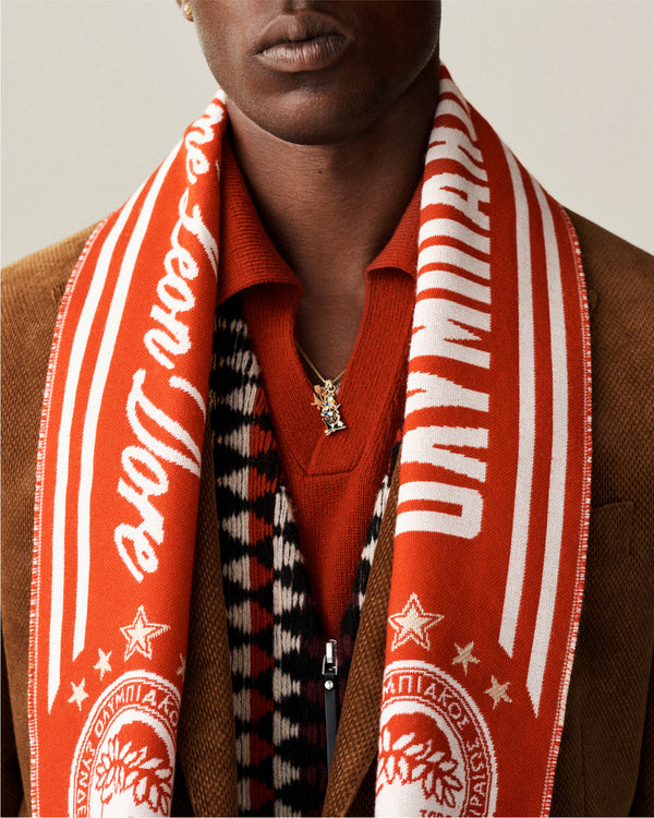 ALD / Olympiacos F.C. Logo Scarf
