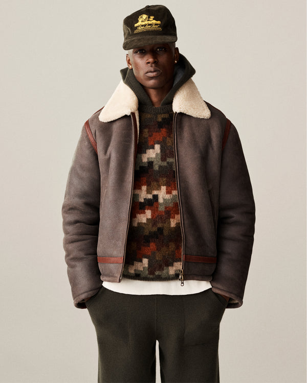 Shearling Aviator Jacket