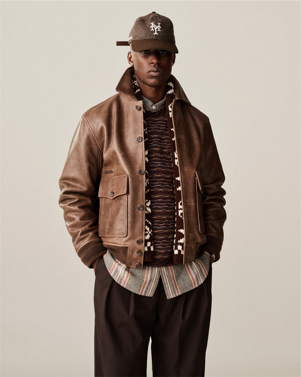 Abstract Crewneck Sweater