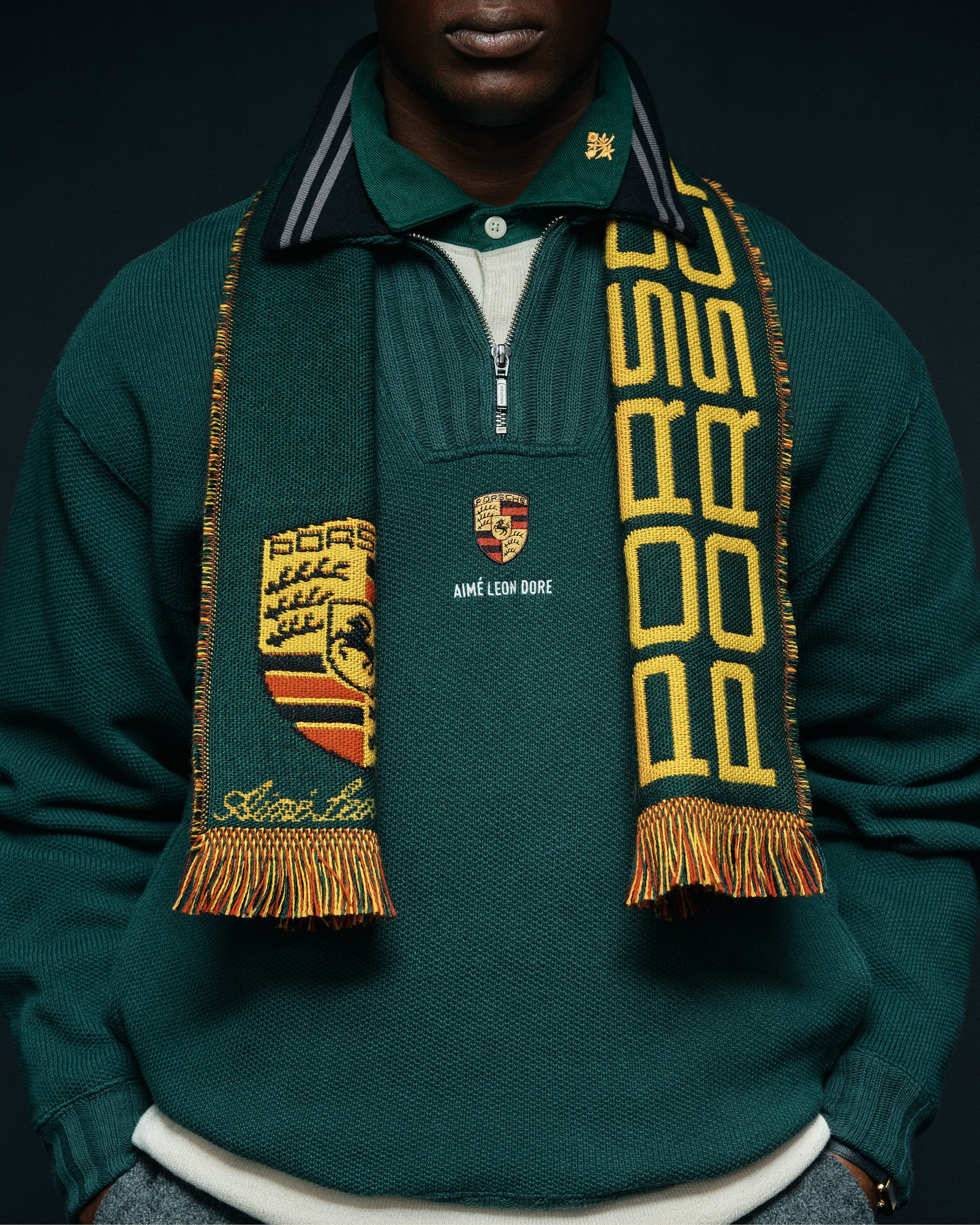 ALD / Porsche Wool Racing Scarf