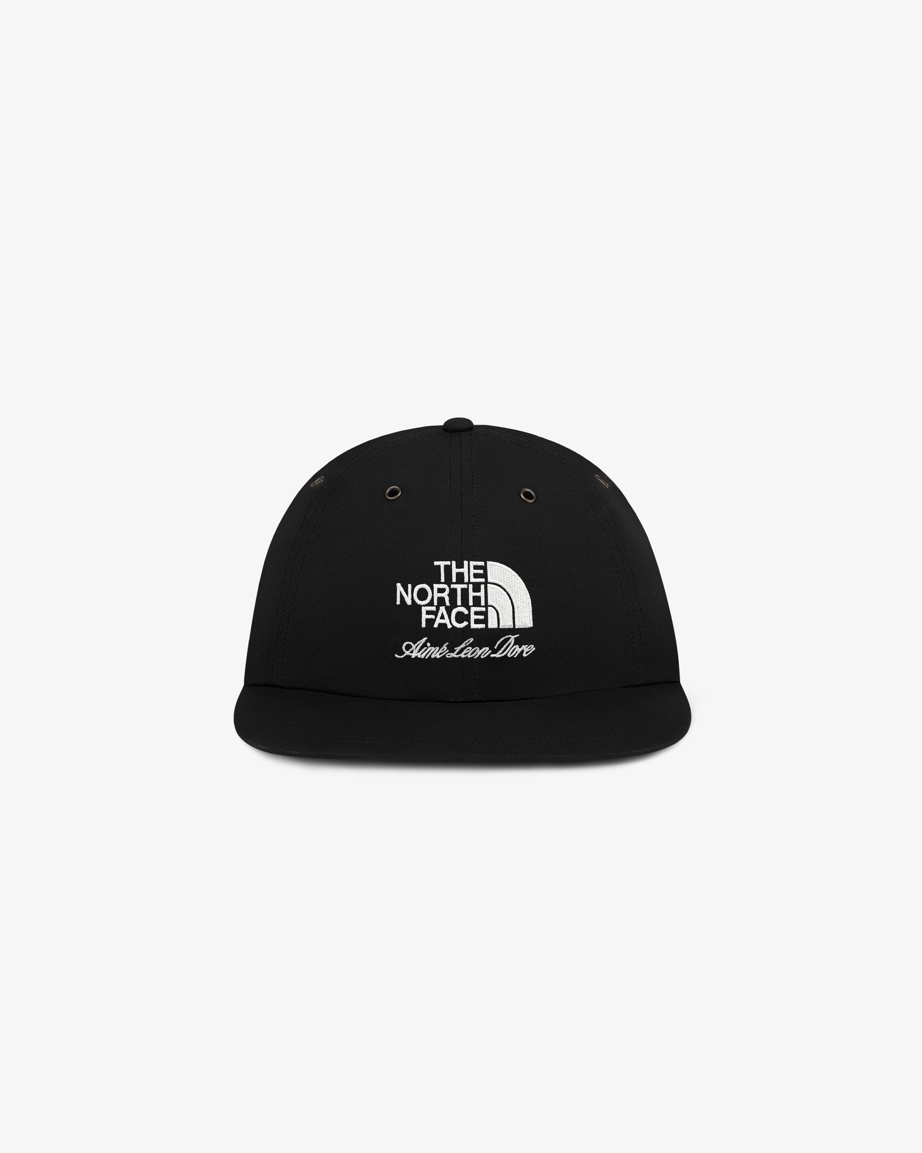 ALD / The North Face Nylon Logo Hat with white embroidered branding on the front.