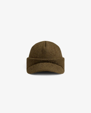 Wool Brim Beanie