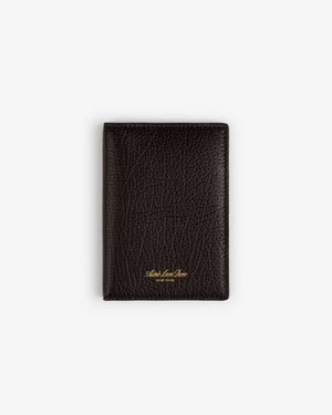 Tumbled Leather Passport Holder