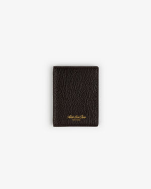 Tumbled Leather Bi-Fold Wallet