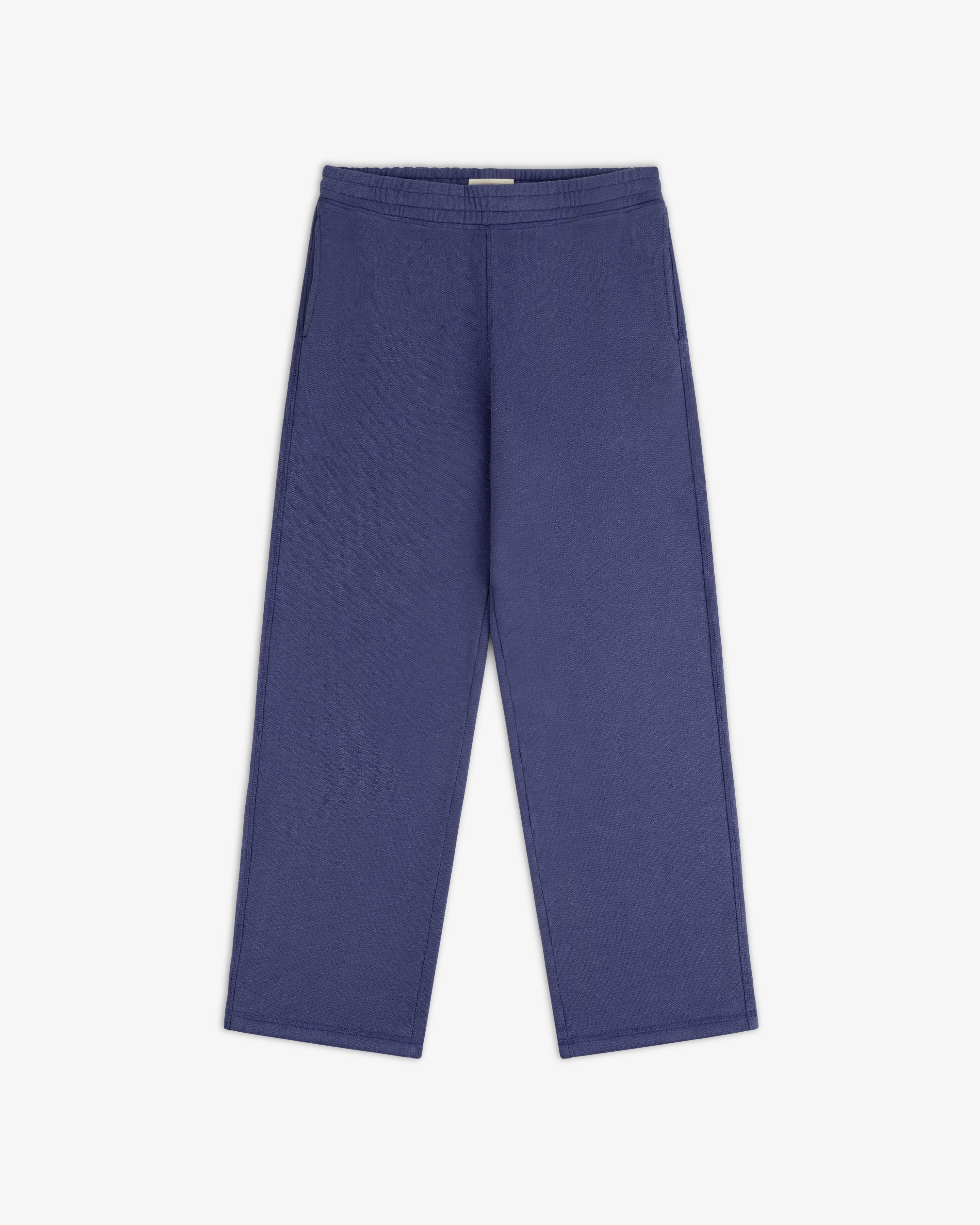 Stone Washed Marina Sweatpants with an elastic waistband, shown wide-leg and flat on a white background.