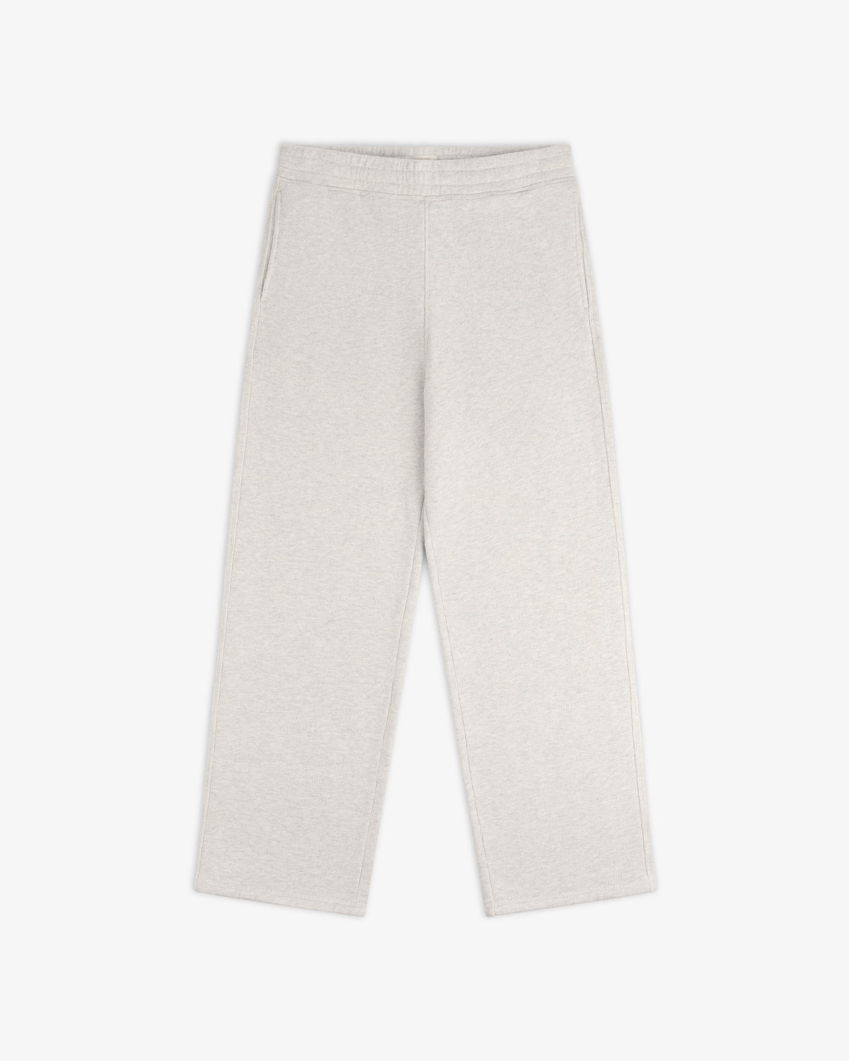Stone Washed Marina Sweatpants with an elastic waistband and straight legs, laid flat on a white background.