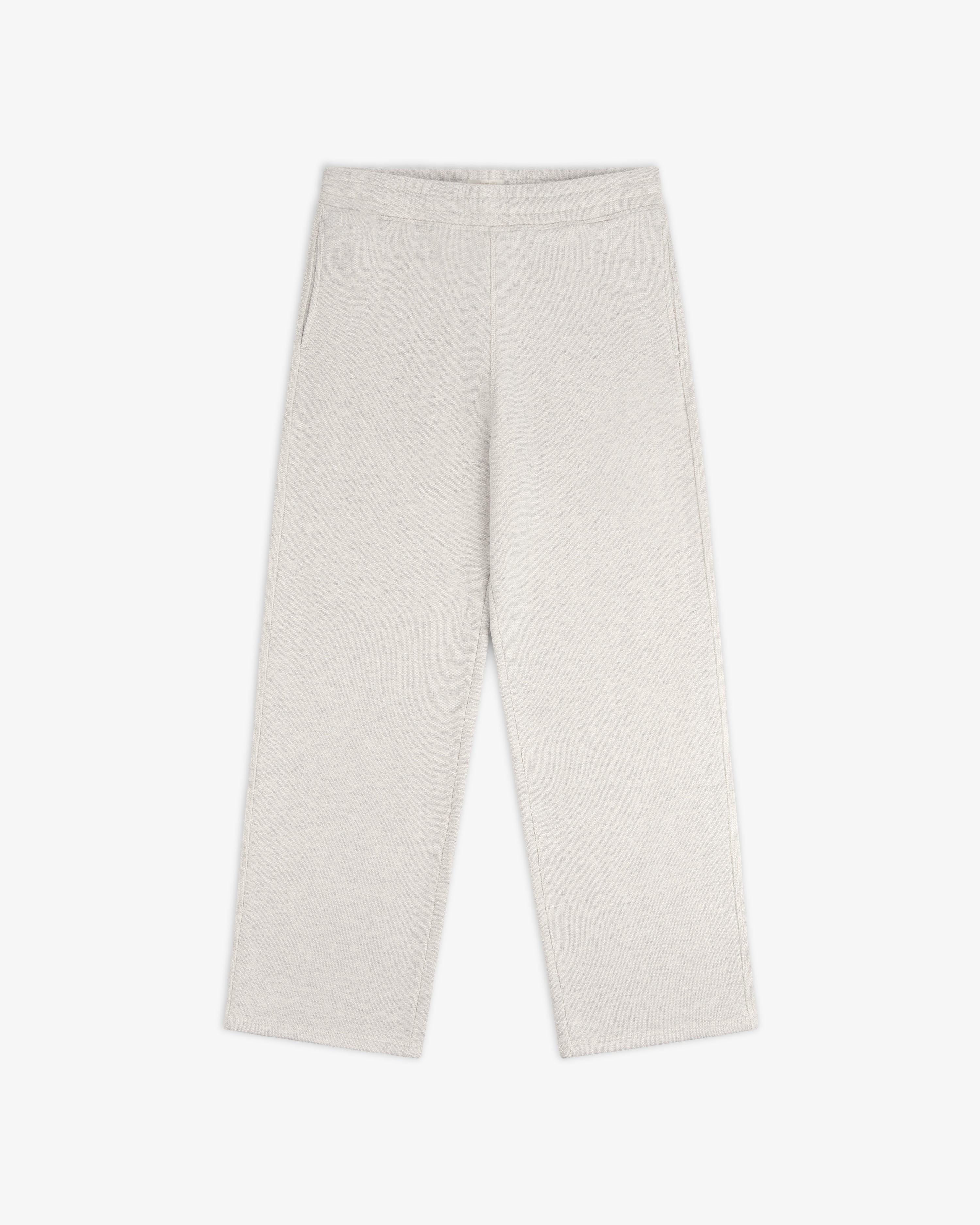 Stone Washed Marina Sweatpants with an elastic waistband and straight legs, laid flat on a white background.