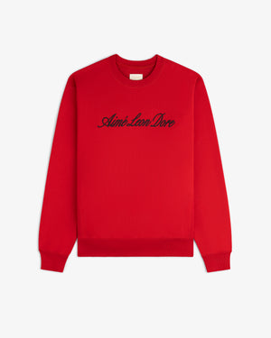 Vintage Script Crewneck Sweatshirt