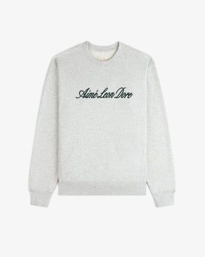 Vintage Script Crewneck Sweatshirt