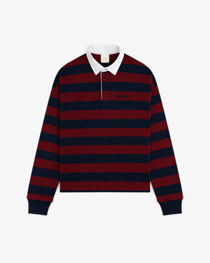 Striped Script Rugby