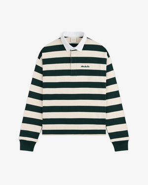 Striped Script Rugby