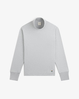 Heavyweight Crest Mockneck Tee